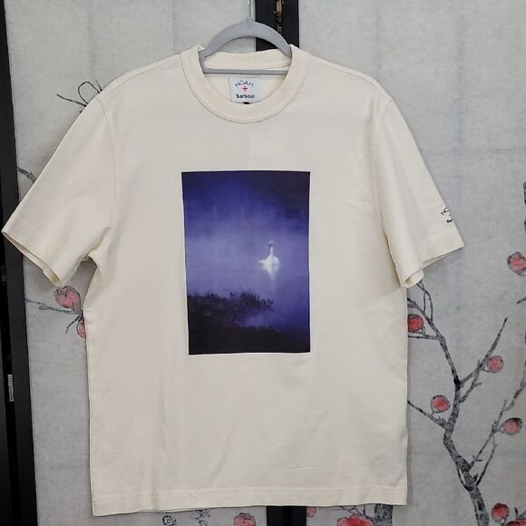 Barbour x NOAH Nwt Archive T-shirt white Size Medium